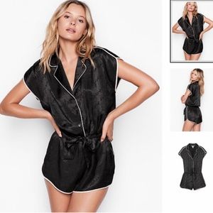 VS Silky Satin Sleep Romper